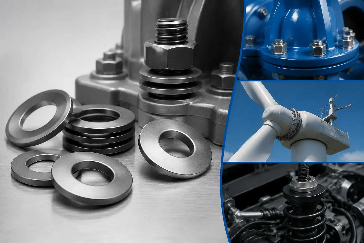 Conical Disc Spring Washer Explained: Function, Types, and Applications